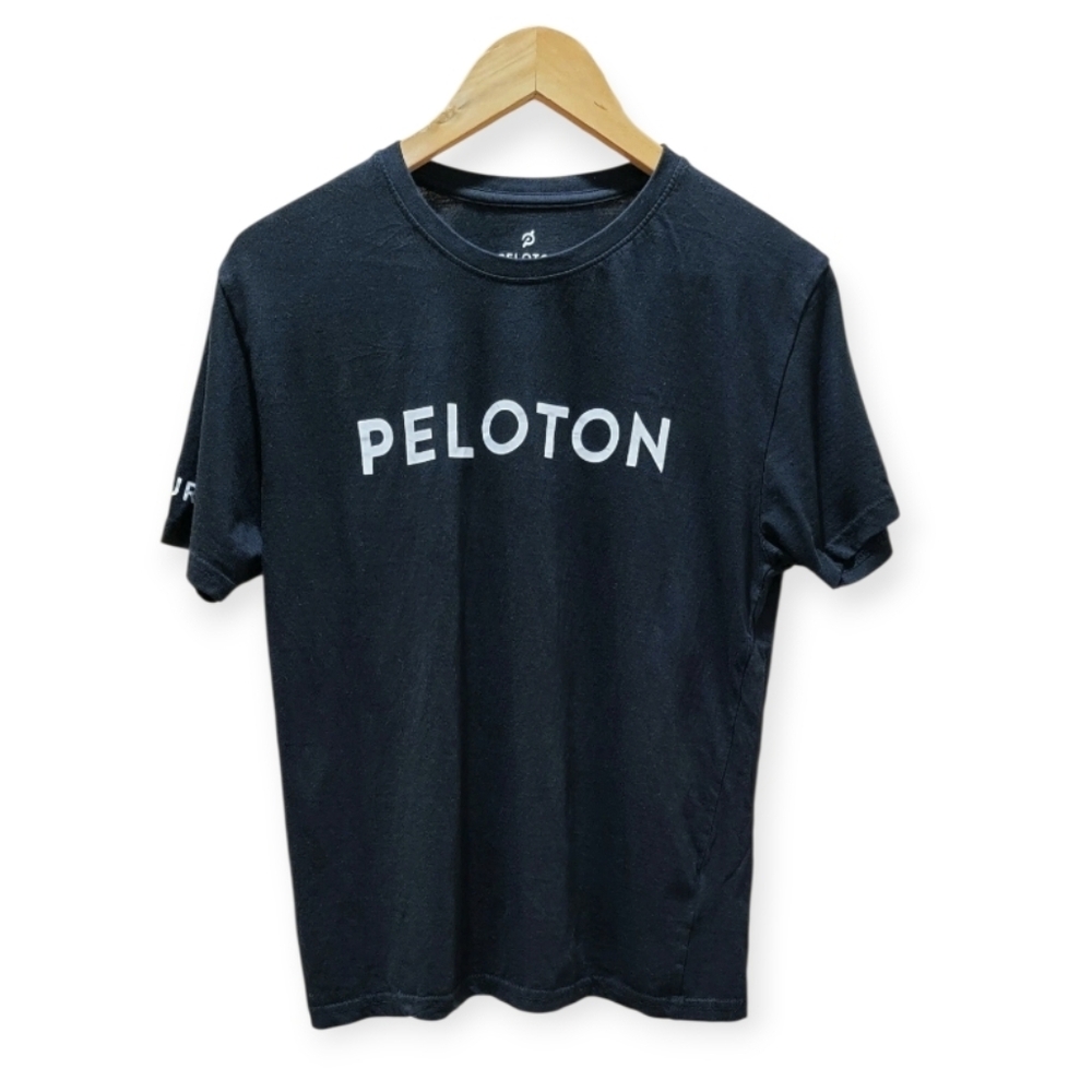 Peloton Century 100 Ride Short Sleeve T-shirt Tee Black Size‎ Small